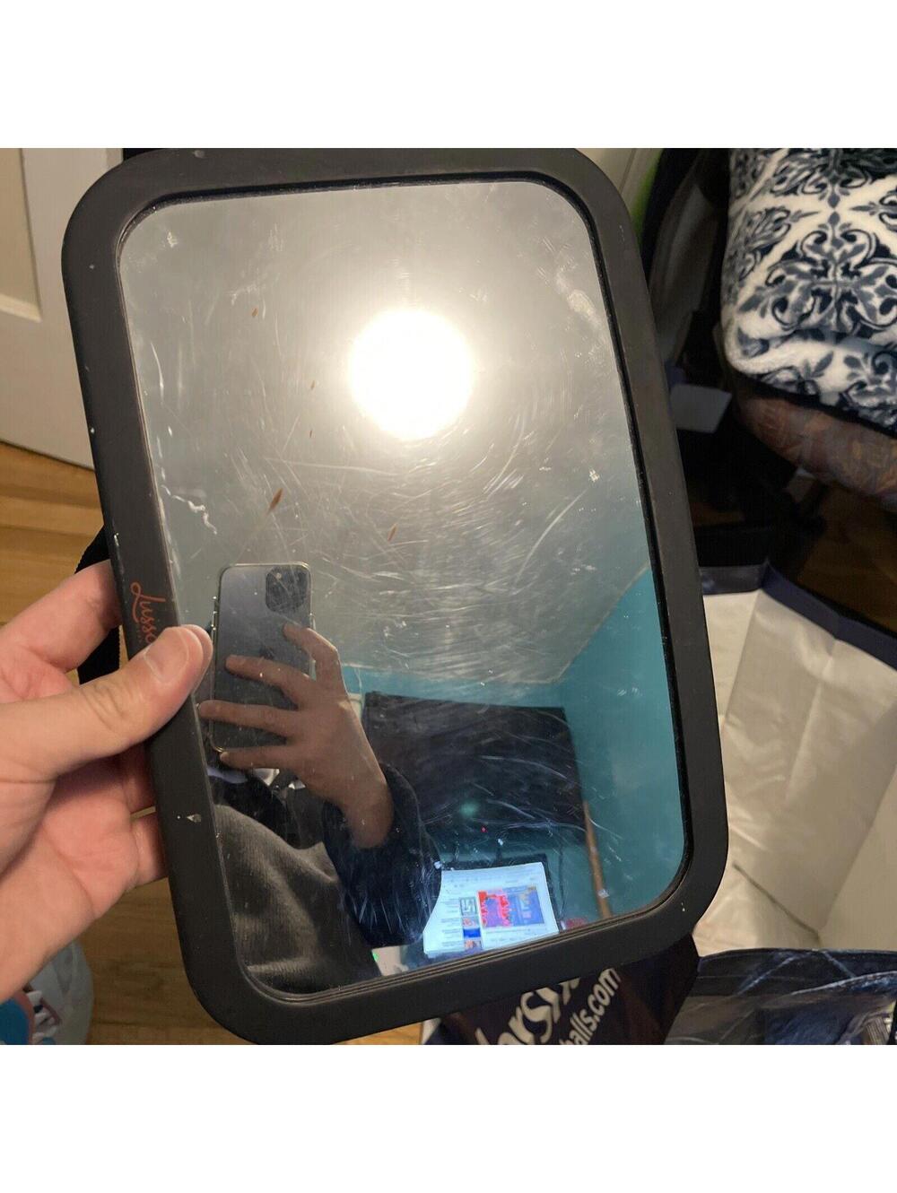 LUSSO GEAR BABY BACKSEAT CAR MIRROR SAFE, SECURE,